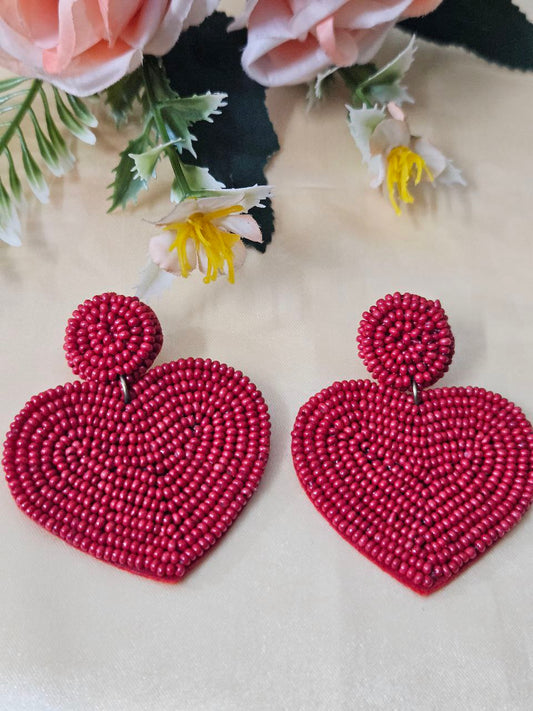 Sneha Heart Earrings