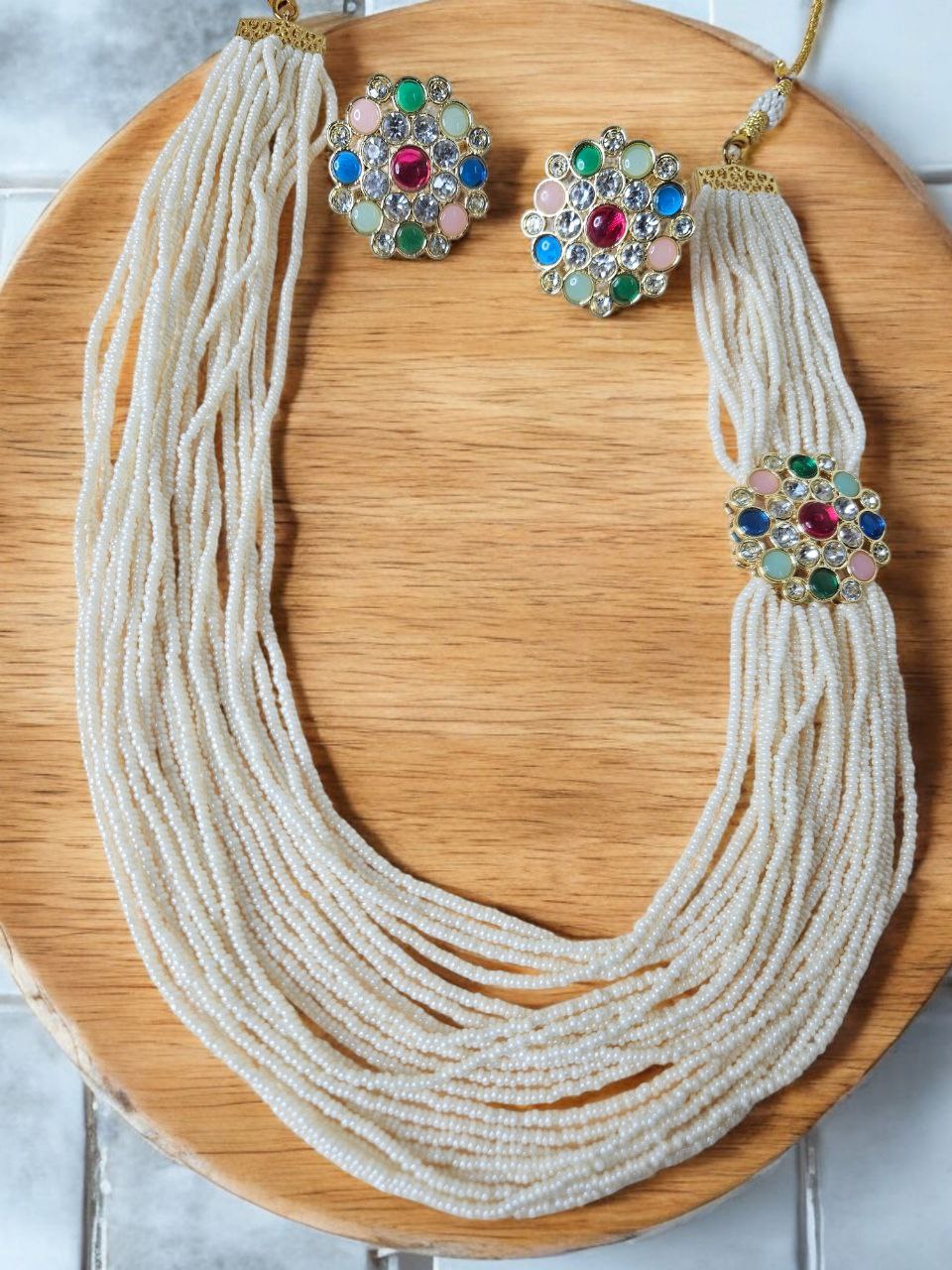 DAARANI (Long with Rice Pearls)